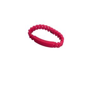 NWT Marc by Marc Jacobs pink silicone bracelet